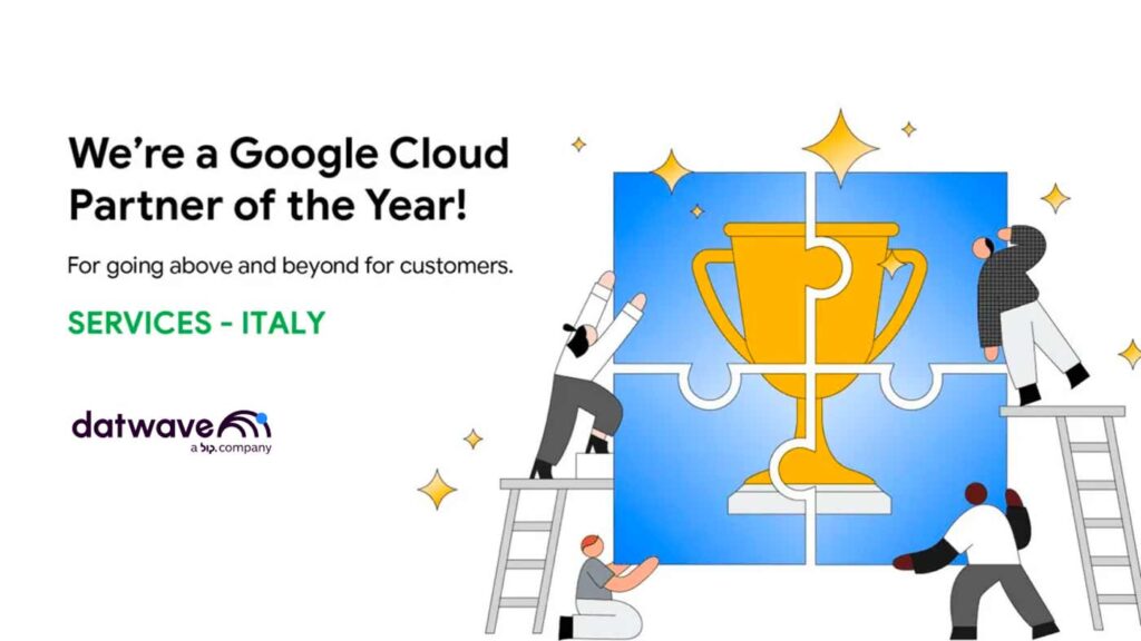 Datwave is Google Cloud Services Partner of the Year in Italy